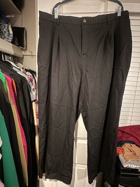 SHEIN Black Wide-Leg Trousers